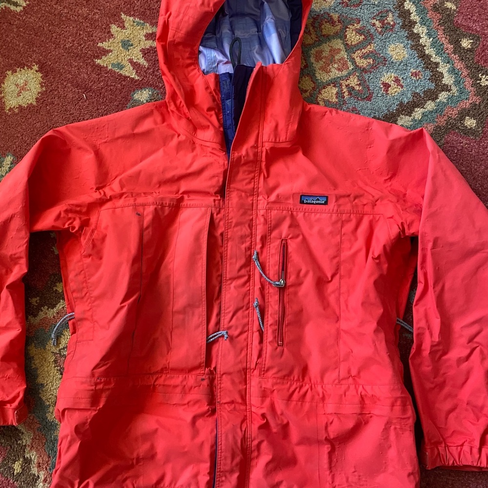 Women’s L vintage Patagonia windbreaker rain coat
